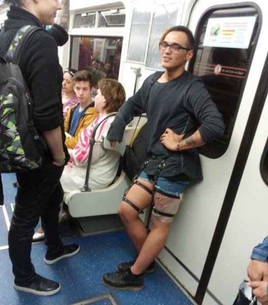 Модники Московского метрополитена