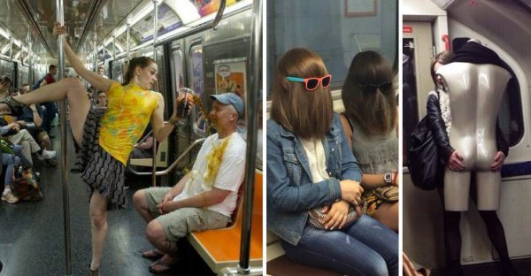 Угарные картинки на тему"такое можно увидеть только в метро" (50 фото)