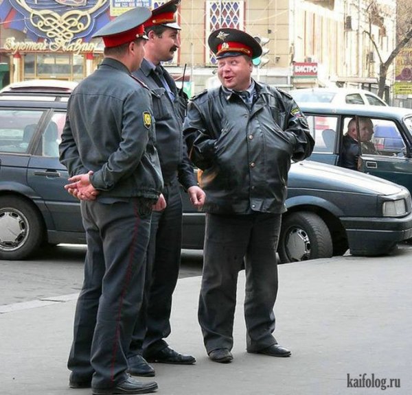 Приколы про ментов
