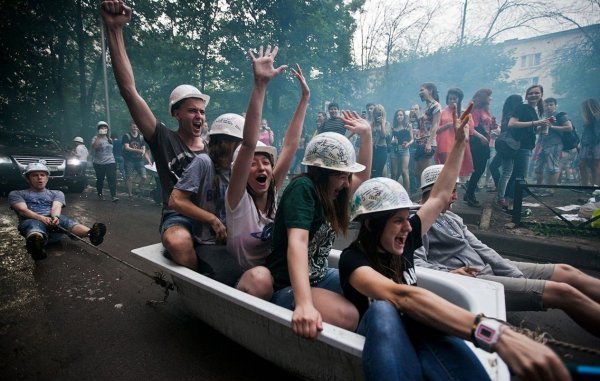 Выпускной МГТУ имени Баумана