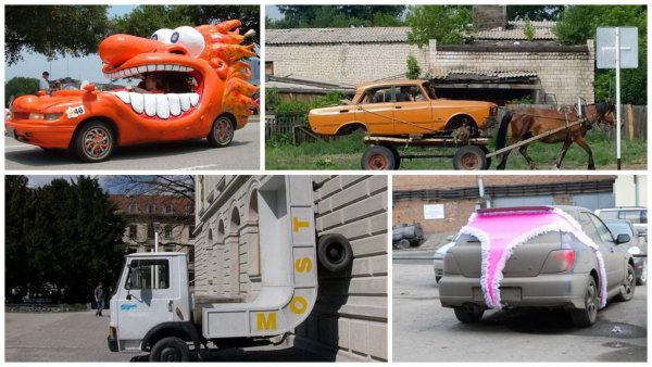 Приколы над машиной