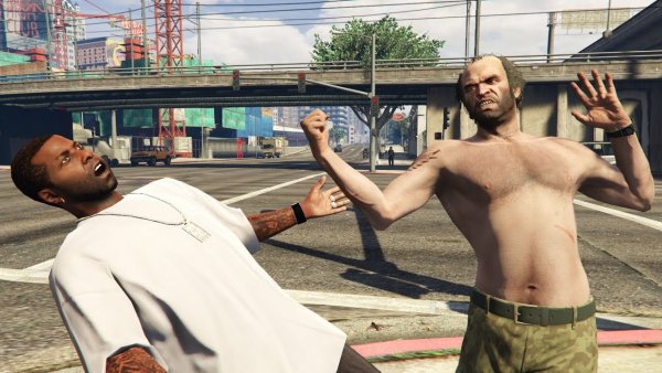 Тревор GTA 5 смешные моменты