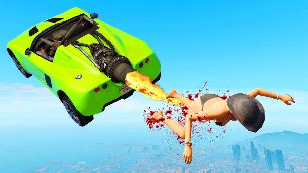GTA 5 смешные моменты