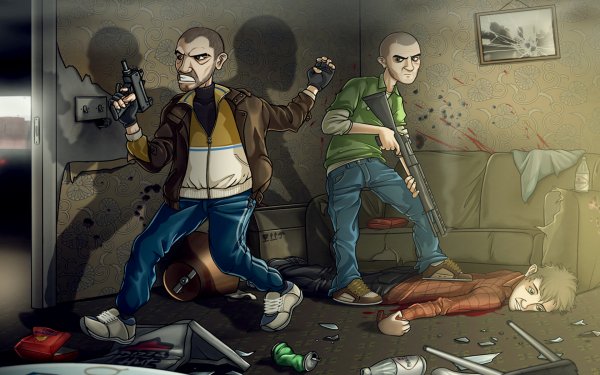 Grand Theft auto 4 Нико Беллик