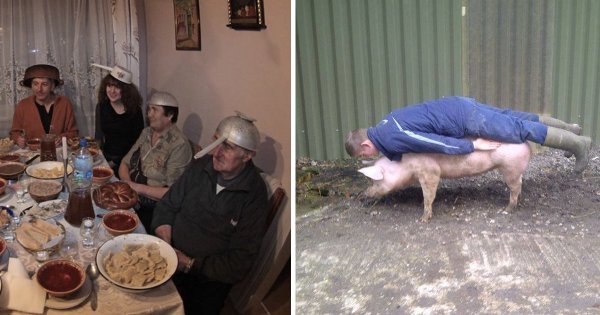 Смешные Деревенские люди