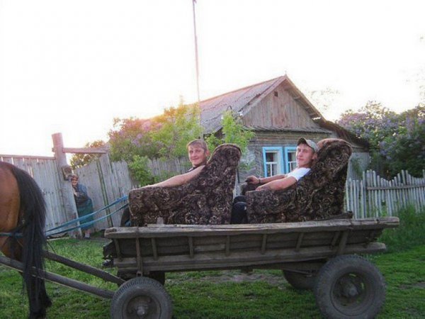 Смешные приколы про деревню