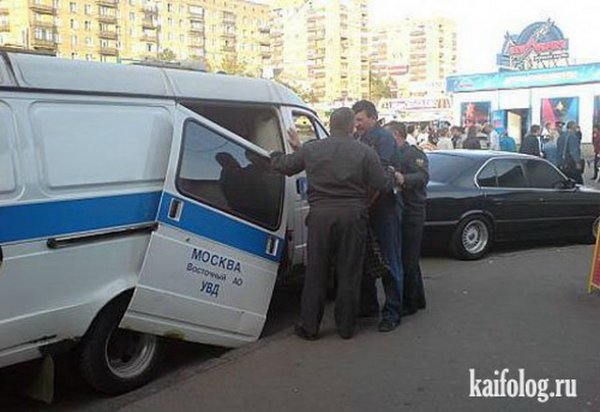 Прикольные фото про полицию