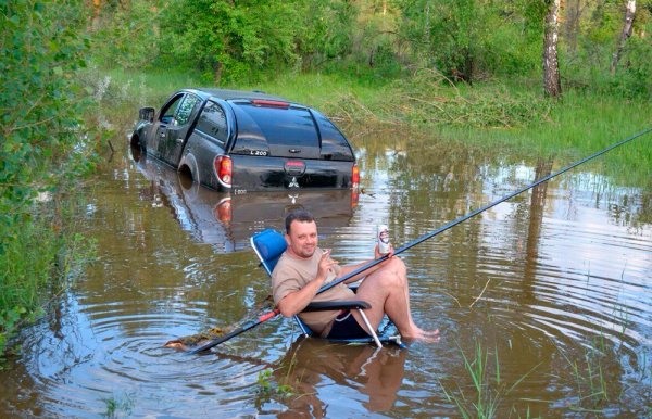 Приколы на рыбалке