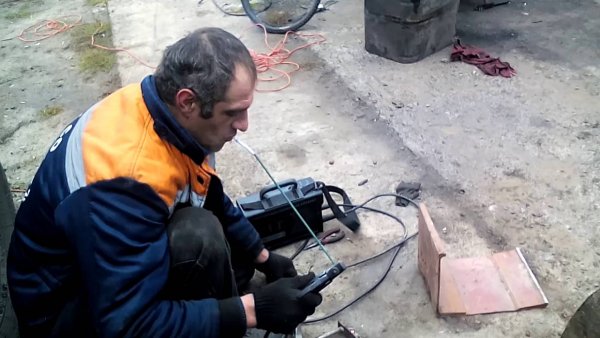 Пьяный сварщик