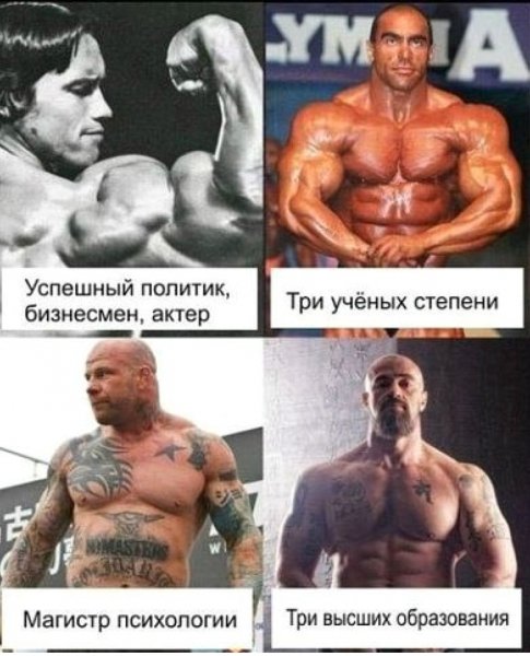 Бодибилдинг мемы