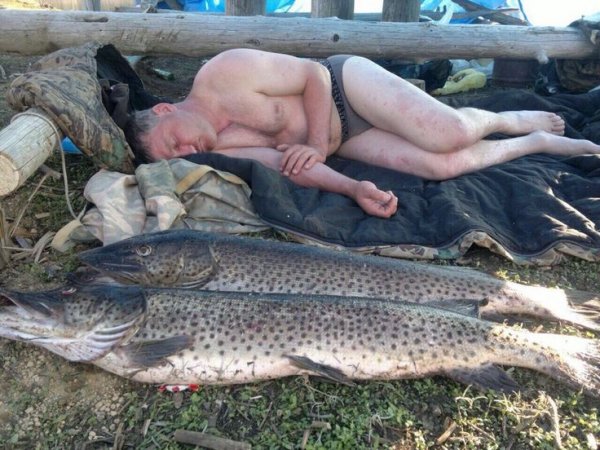 Приколы на рыбалке