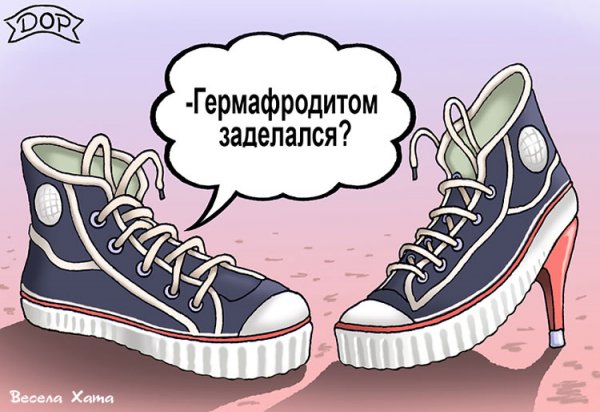 Кроссовки прикол