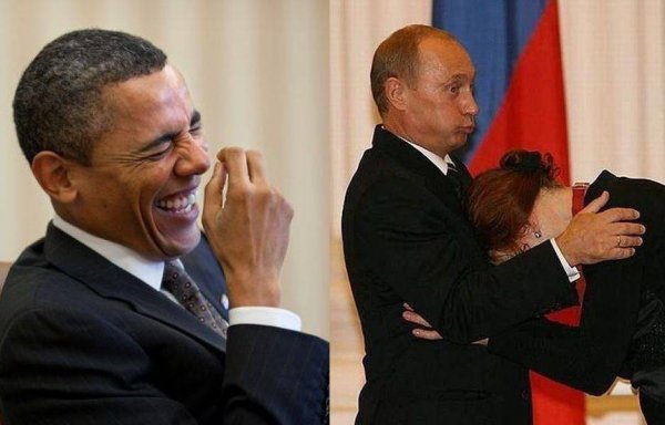 Путин и Обама фото