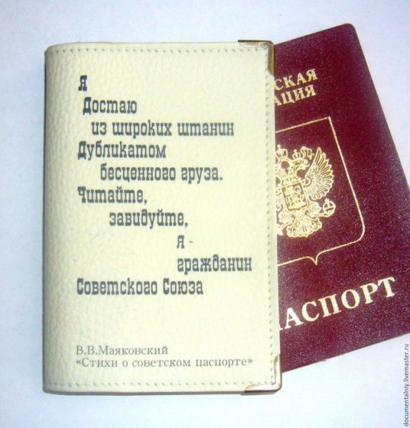 Шуточный паспорт