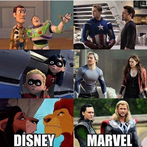 Мемы Марвел