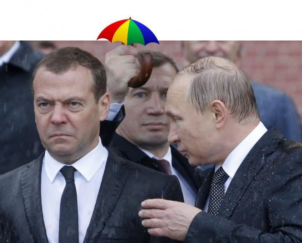 Путин и Медведев мемы