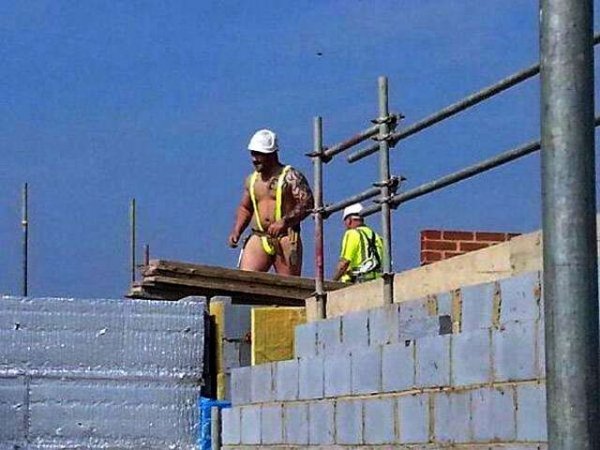 Приколы на стройке