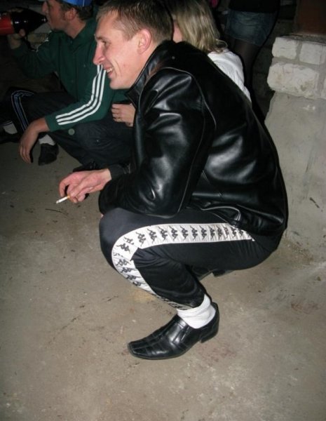 Штаны адидас гопник