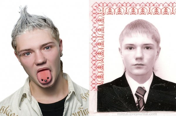 Люди в паспорте и в жизни