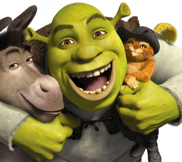 Шрек Фиона осел