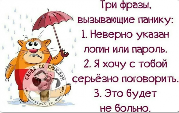 Смешные высказывания