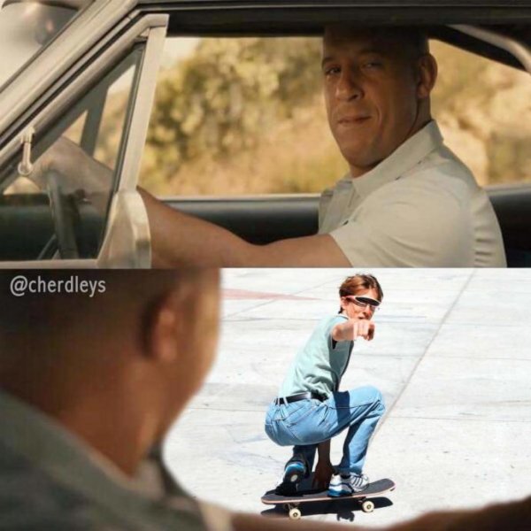 Вин дизель Форсаж Мем