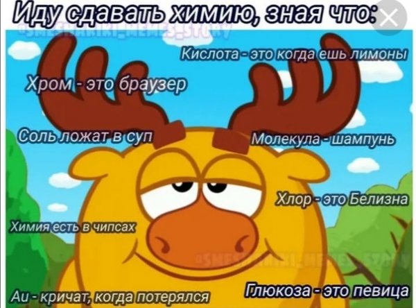 Мемы про смешариков