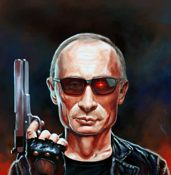 Путин Владимир Владимирович шарж