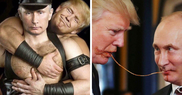 Путин и Трамп шипп