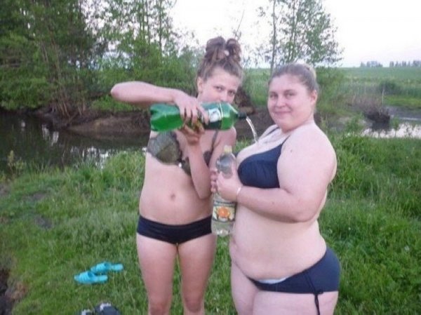 Страшные девушки из социальных сетей