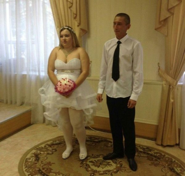 Самые неудачные Свадебные платья