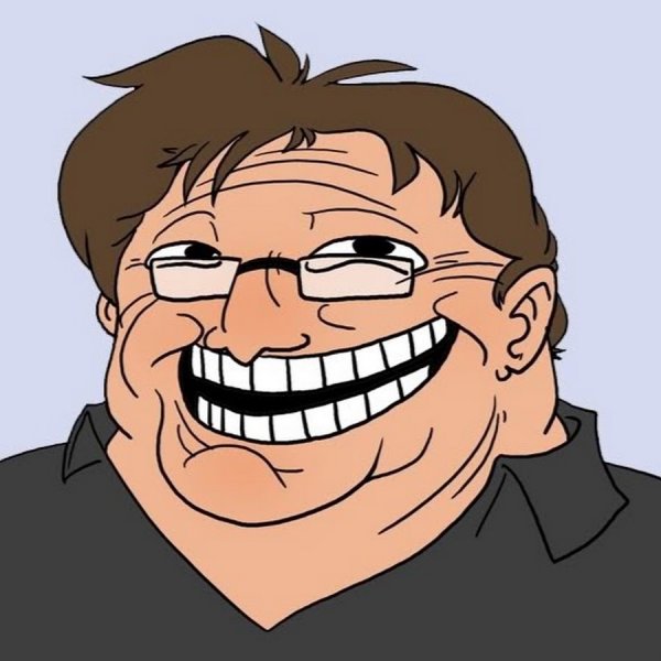 Гейб Ньюэлл смех