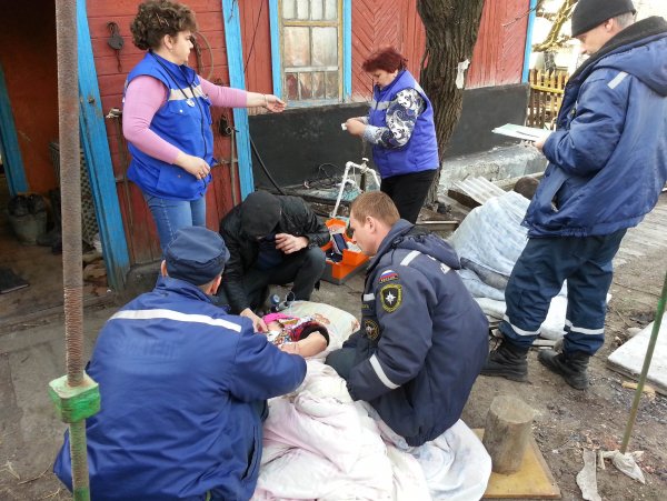 Задохнулись угарным газом