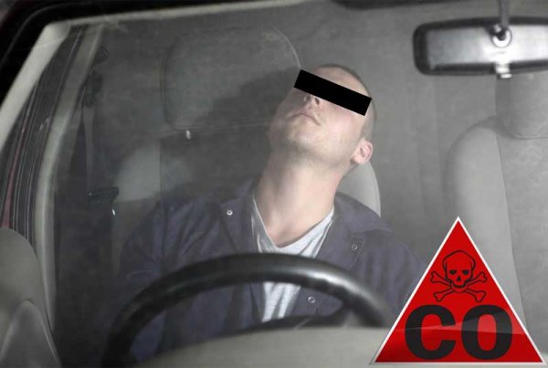 Смерть от отравления угарным газом