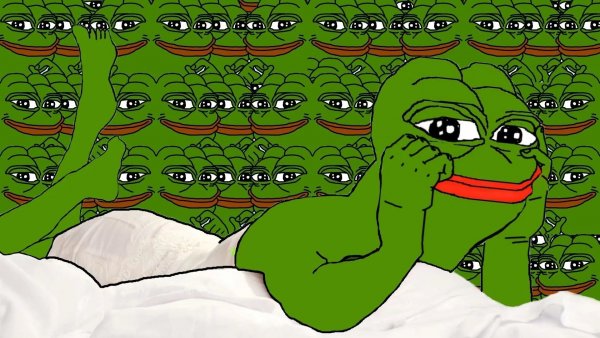 Лягушонок Пепе фон