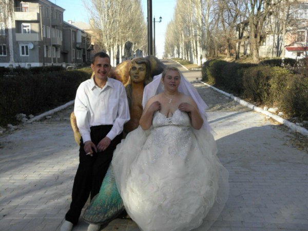 Самые трешовые Свадебные платья