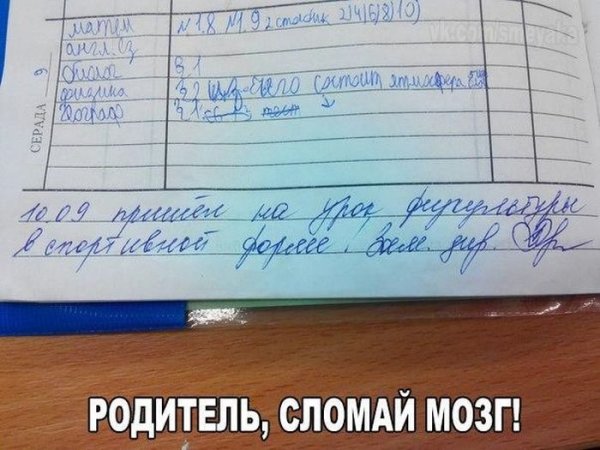 Прикольные надписи про школу