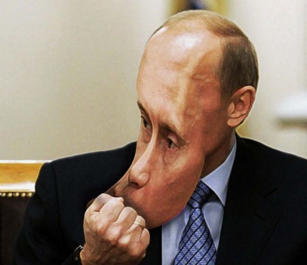 Смешное лицо Путина