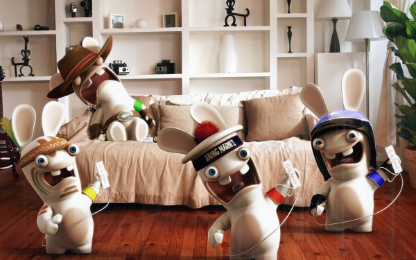 Rayman Raving Rabbids 1