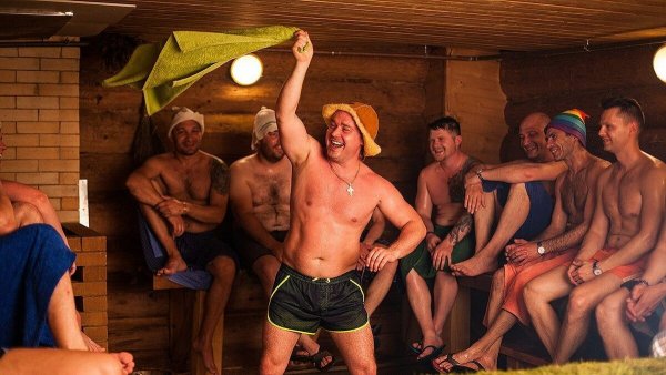 Корпоративная вечеринка в бане