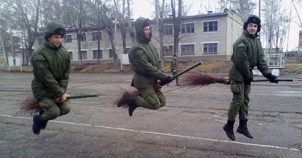 Русский солдат прикол