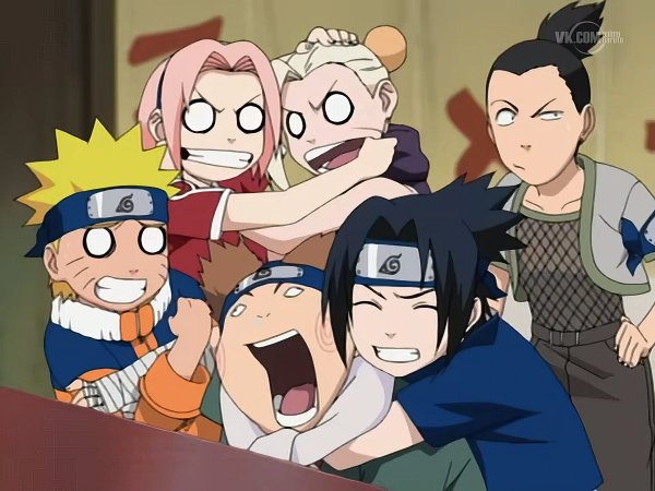 Наруто Саске и Сакура смешные моменты