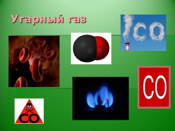 Окись углерода УГАРНЫЙ ГАЗ