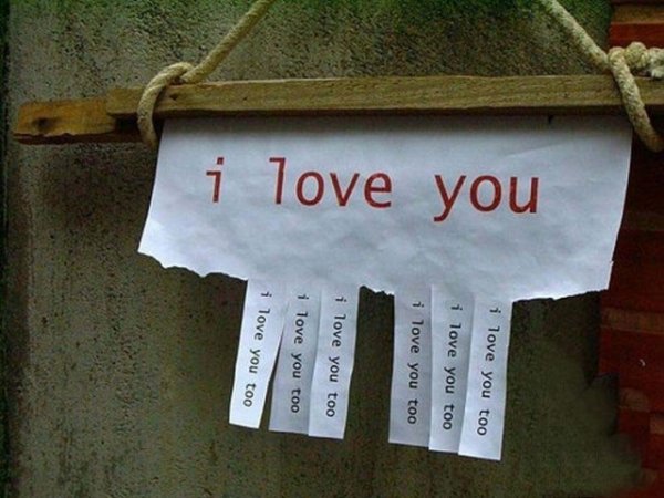 Прикольные надписи про любовь