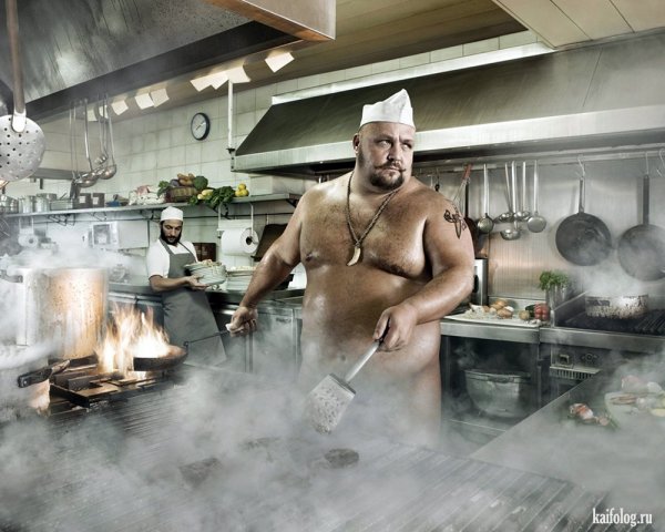 Смешной повар