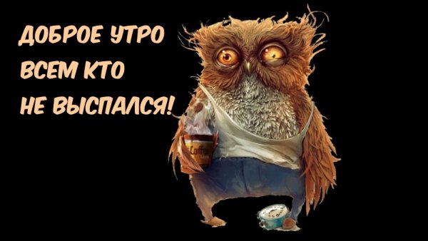 Выспались доброе утро