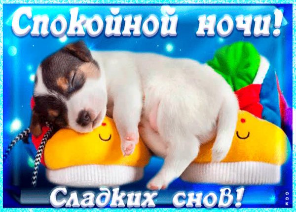 Спокойной ночи