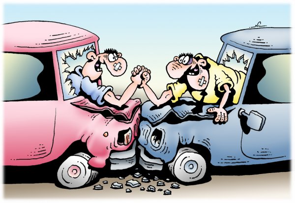 Карикатуры на автомобилистов