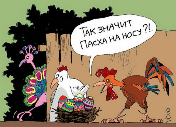 Пасхальные картинки прикольные