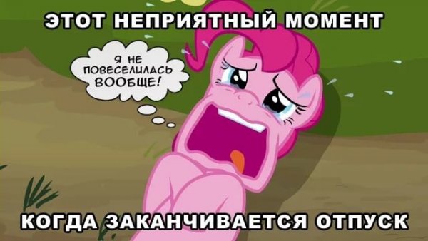 Отпуск закончился